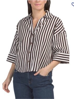Zara linen blend top NWT Size S
